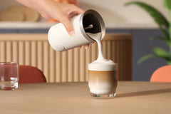 Baristina Milk Frother – Cloud White